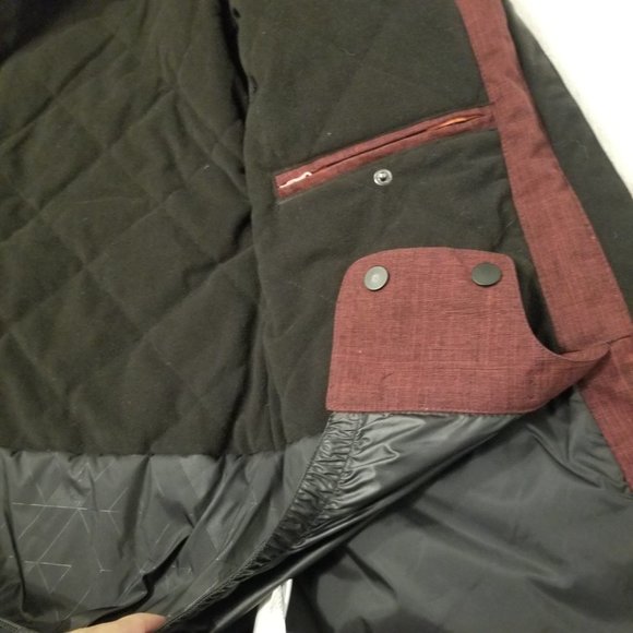 O'Neill Jacket FreedomSeries Snowboarding and Skiing Coat Red Long Waterproof - Picture 9 of 14